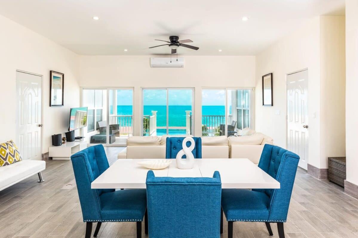 Breathtaking Turtle Tail Drive Oceanfront Villa Providenciales Exterior photo